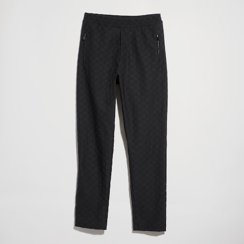 Pantalones deportivos de jersey jacquard con GG