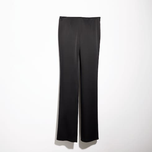 Hose aus Crêpe-Satin