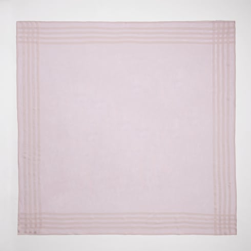 Lightweight silk jacquard shawl