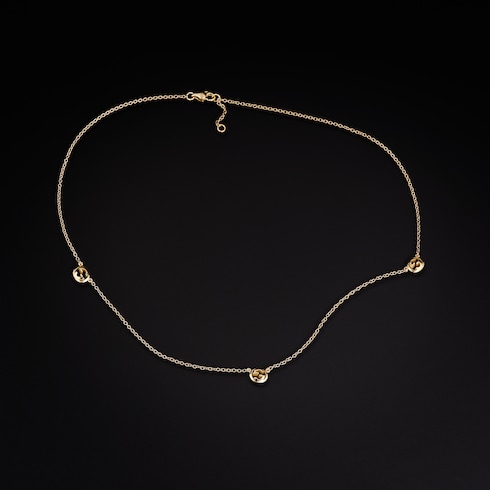 Collier à pendentif 18 carats Gucci Interlocking