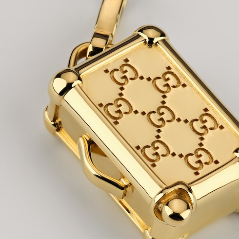 Gucci Savoy trunk motif charm