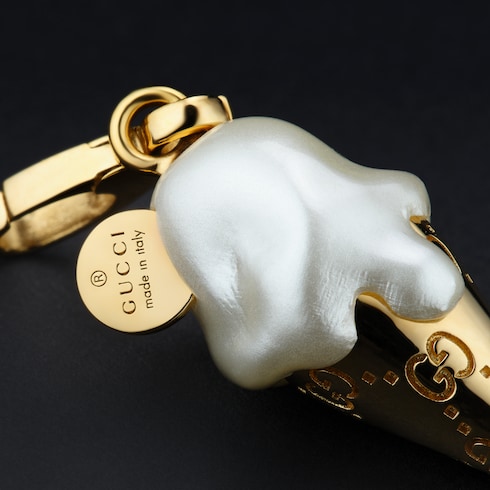 Ice-cream motif charm
