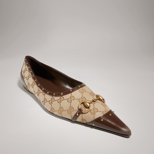 Men's point-toe studded loafer