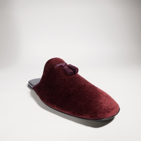 Men's slipper with tassel