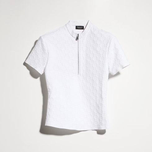 T-shirt in jersey jacquard GG