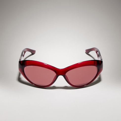 Lunettes de soleil à monture œil-de-chat