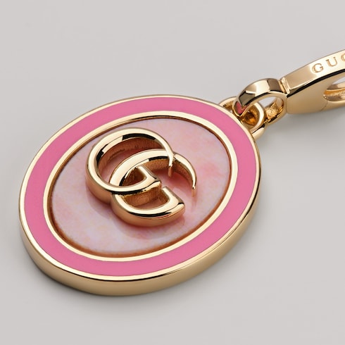 Breloque Motif Double G