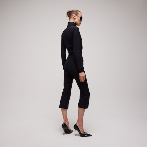 Pantalon en jersey jacquard GG