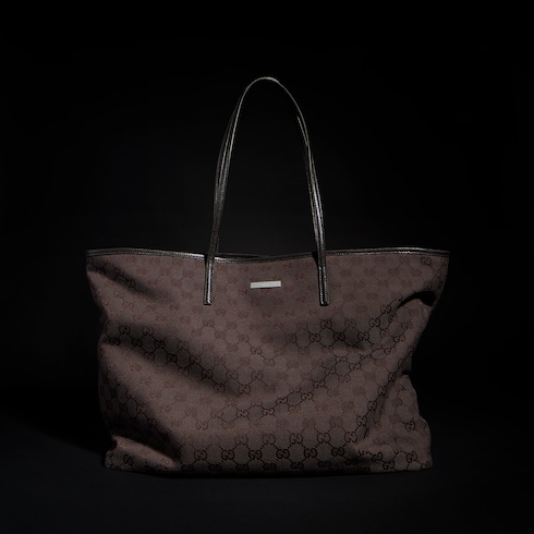 Gucci Tribeca系列大号托特包