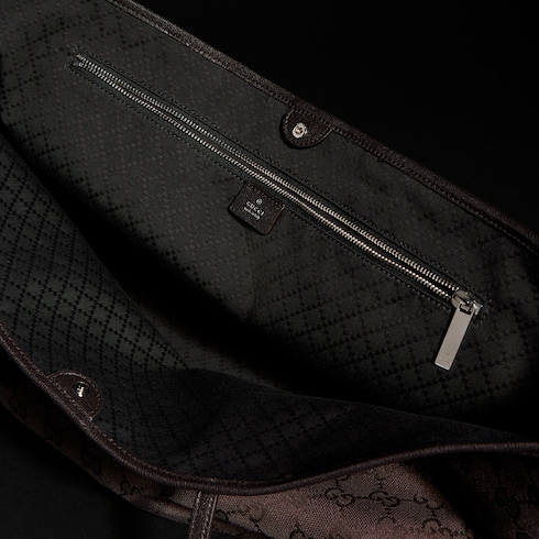 Gucci Tribeca系列大号托特包
