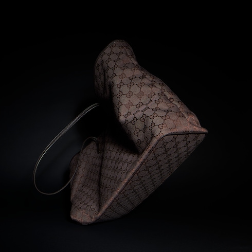 Gucci Tribeca系列大号托特包