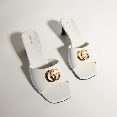 Women's slide sandal with Double G