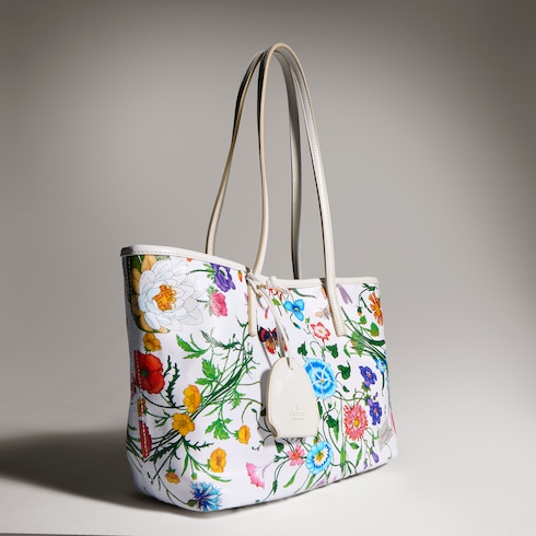 Gucci Tribeca系列小号托特包