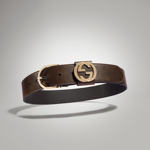 Ceinture large avec boucle ronde