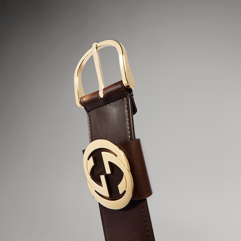 Ceinture large avec boucle ronde