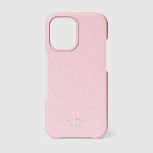 iPhone17 GUCCI ピンク ケース IPhone 17 ケース ・ライトピンクレザー | GUCCI公式