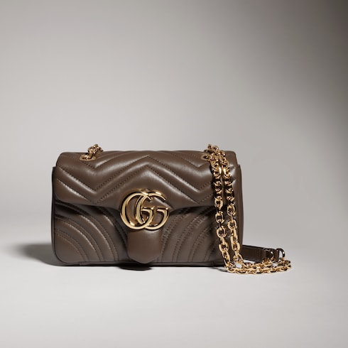 Bolsa para el hombro pequeña GG Marmont