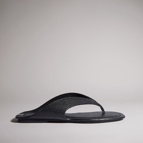 Men's thong sandal with Interlocking G