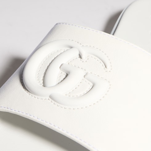 Women's slide sandal with Double G