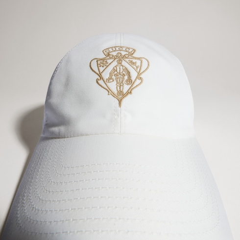 Cappellino da baseball in cotone con ricamo
