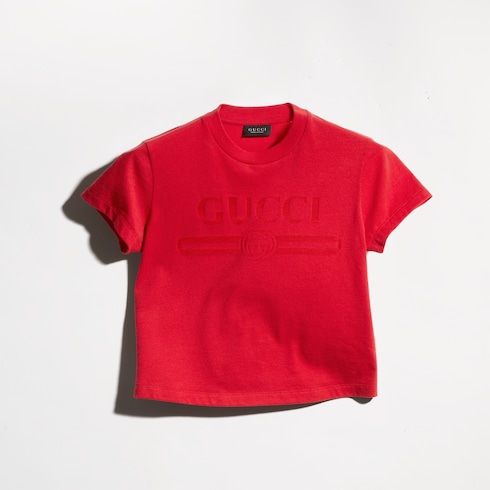 Cotton jersey T-shirt with print