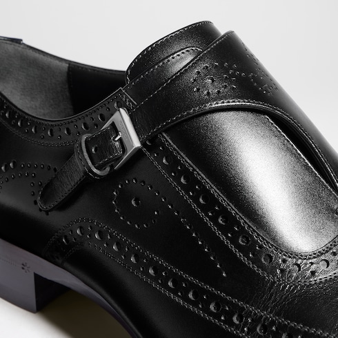 Scarpa monk strap uomo