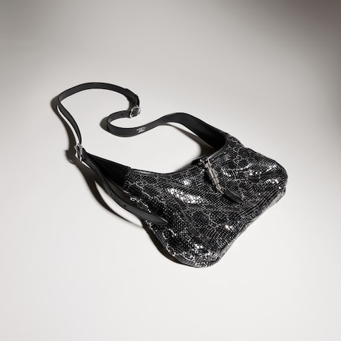 Minibolsa metálica de noche Jackie Slim