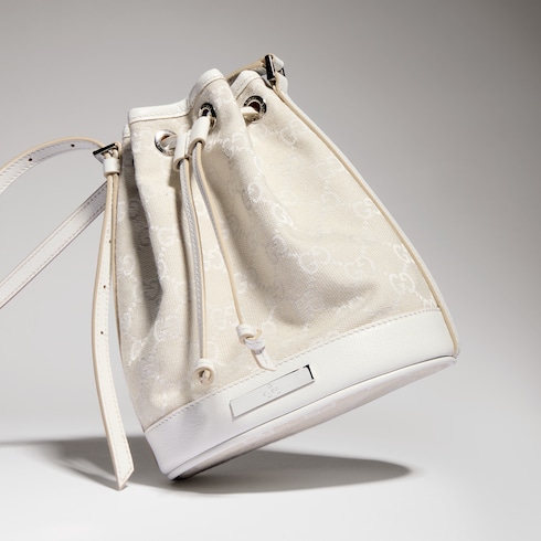 Mini-Bucket Bag mit Gucci Plakette