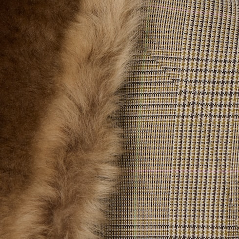 Veste en laine Prince de Galles