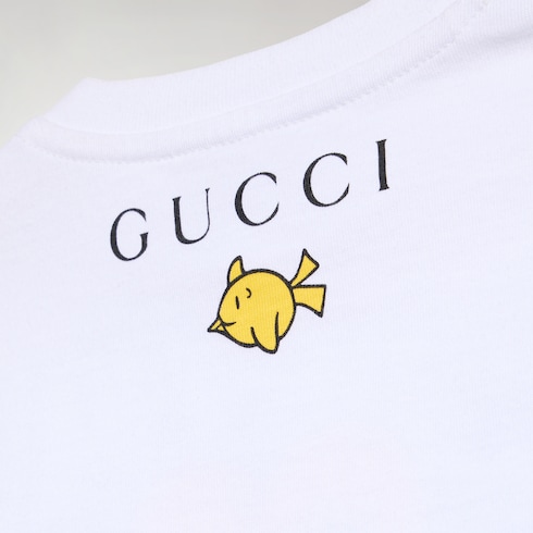 Baby-T-Shirt aus Baumwolle mit Print