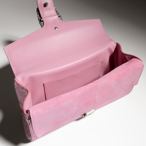 Sac à épaule Dionysus moyen format avec cristaux