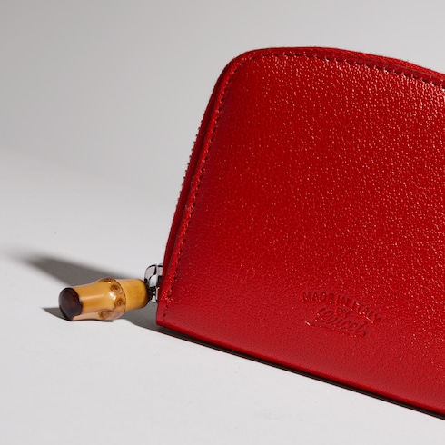 Cartera pequeña con bambú