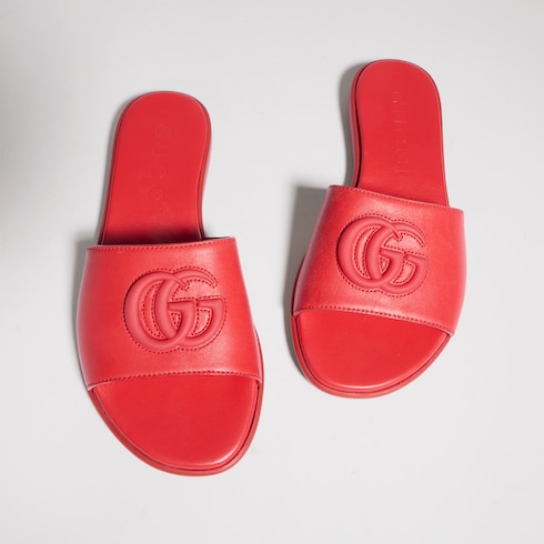 Damenpantolette mit Doppel G