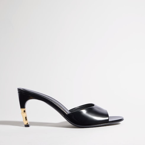 Mules avec motif 'Bamboo' pour femme