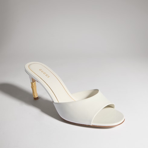 Mules avec motif 'Bamboo' pour femme