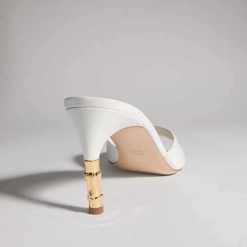 Mules avec motif 'Bamboo' pour femme