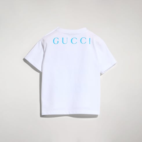 〔ベビー〕プリント コットンジャージー Tシャツ