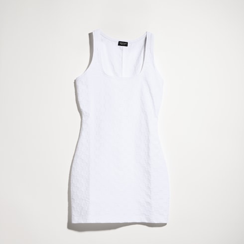 Robe à jacquard GG en jersey