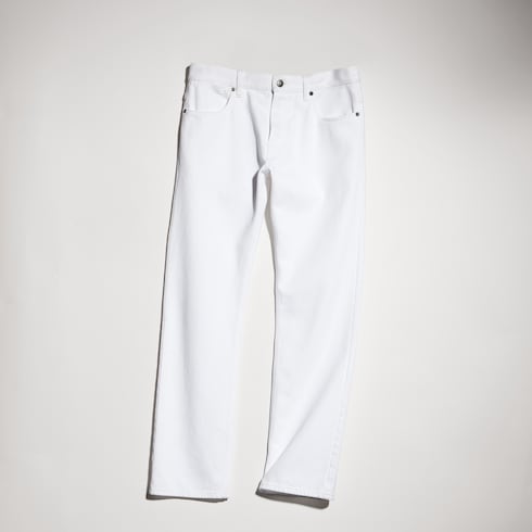 Pantalon en denim de coton