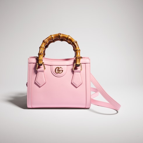 Gucci Diana竹节小号托特包