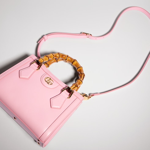 Gucci Diana竹节小号托特包
