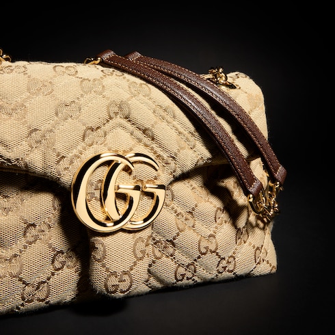 Kleine GG Marmont Schultertasche
