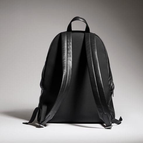 Zaino grande con targhetta Gucci