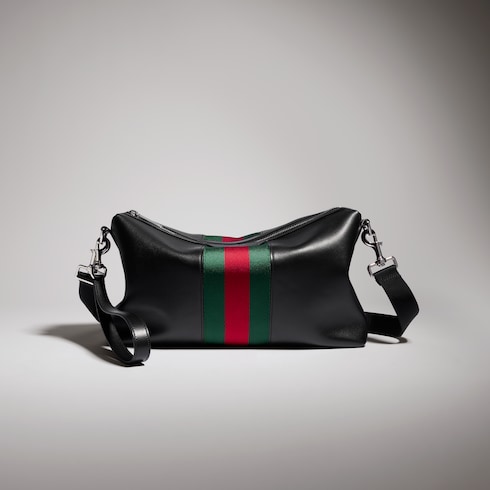 Mega Web Trademark medium crossbody bag