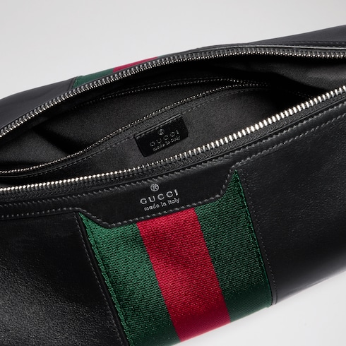 Mega Web Trademark medium crossbody bag