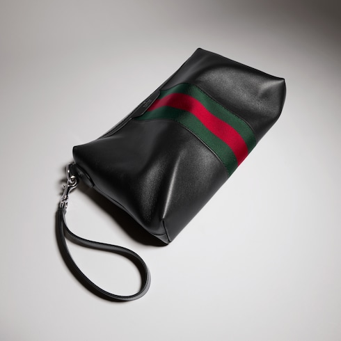 Mega Web Trademark medium crossbody bag