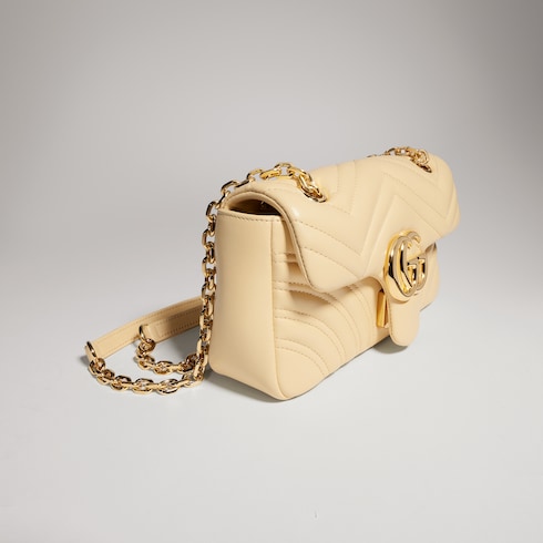 Bolso pequeño de piel matelassé con GG