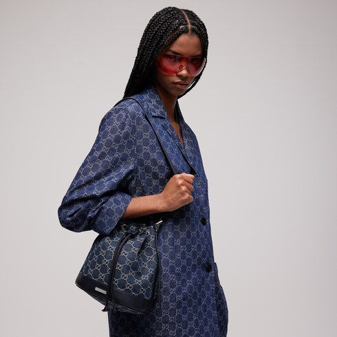 Gucci Venice系列小号水桶包