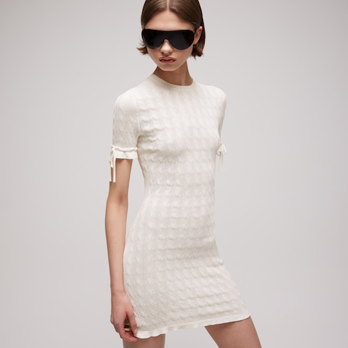 white christmas dresses Rove Linen-Cotton Midi Dress - Crossover Back Ties main image 0