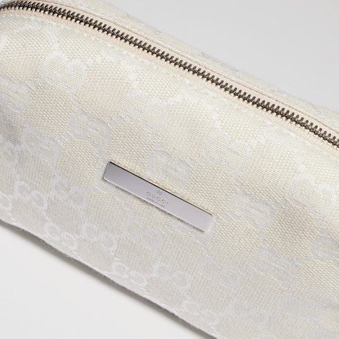 Pochette cosmétique moyen format avec plaque Gucci